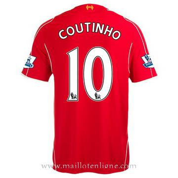 Maillot Liverpool Coutinho Domicile 2014 2015